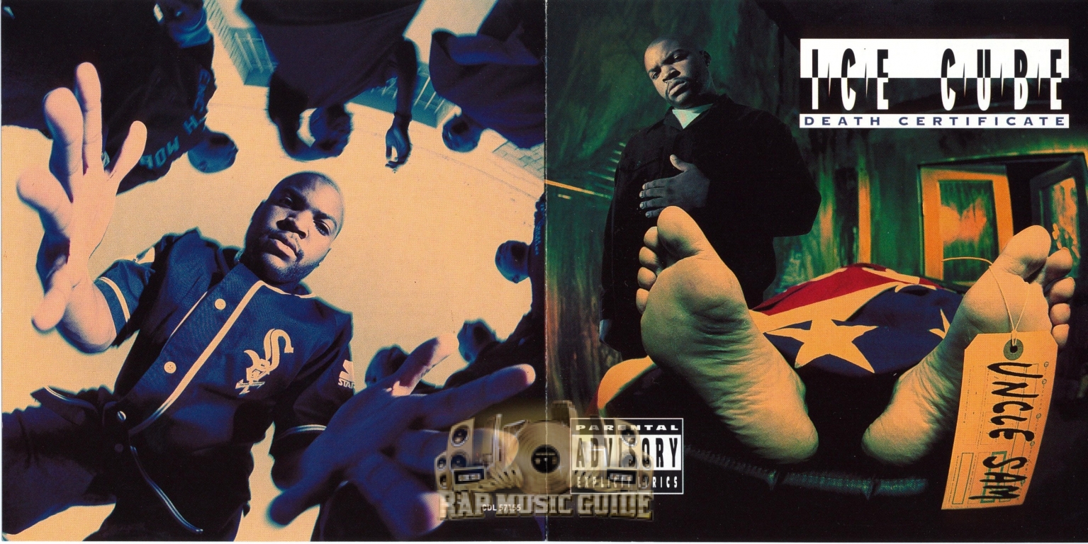 Ice Cube - Death Certificate: 1st Press. CD | Rap Music Guide